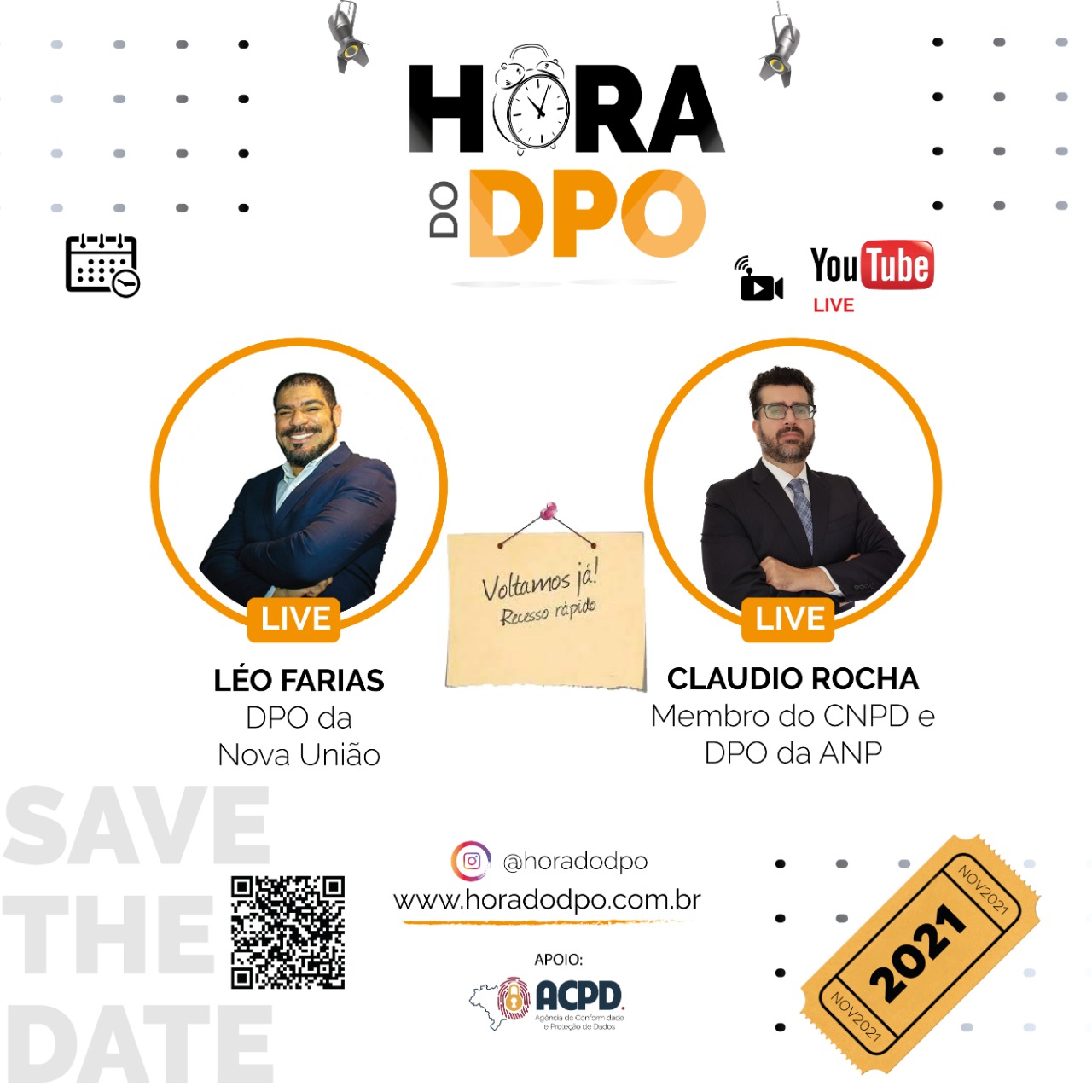 Hora do DPO - Voltamos já